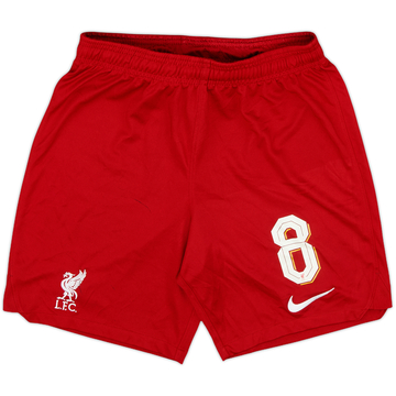 2022-23 Liverpool Home Shorts #8 - 7/10 - (M)