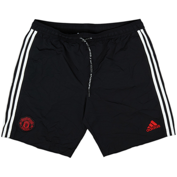 2018-19 Manchester United adidas Training Shorts - 10/10 - (M)