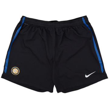 2011-12 Inter Milan Home Shorts - 9/10 - (M)