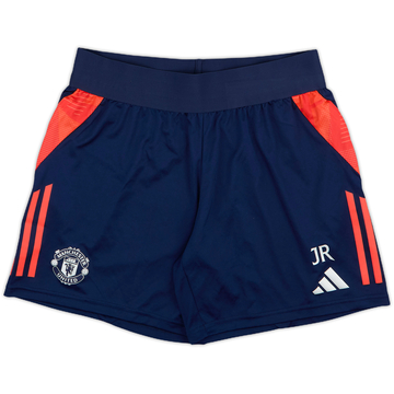 2024-25 Manchester United Staff Issue adidas Training Shorts 'JR' - 10/10 - (M)