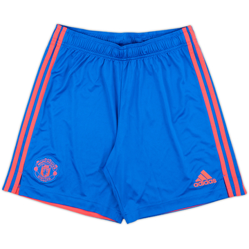 2021-22 Manchester United adidas Training Shorts - 10/10 - (M)