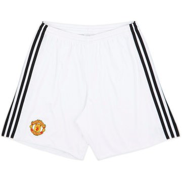 2017-18 Manchester United Home Shorts - 8/10 - (M)