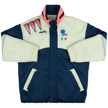 1992-94 Italy Diadora Padded Bench Coat - 6/10 - (XL)