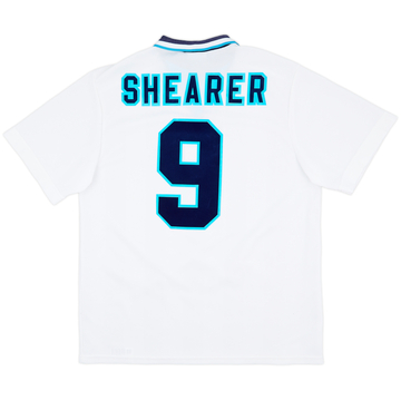 1995-97 England Home Shirt Shearer #9 - 8/10 - (XL)
