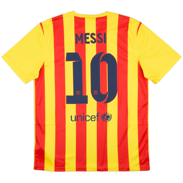 2013-15 Barcelona Basic Away Shirt Messi #10 (L)