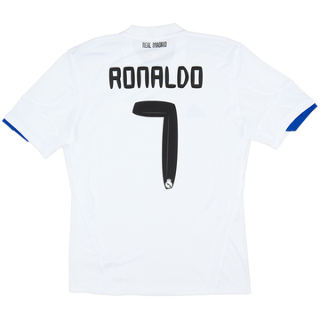 2010-11 Real Madrid Home Shirt Ronaldo #7 - 8/10 - (M)
