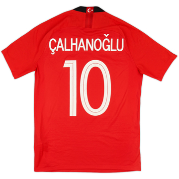 2018-19 Turkey Authentic Home Shirt Calhanoglu #10 - 6/10 - (M)