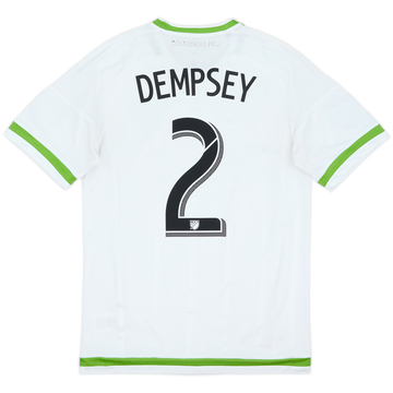 2015-16 Seattle Sounders Player Issue Away Shirt Dempsey #2 - 7/10 - (M)