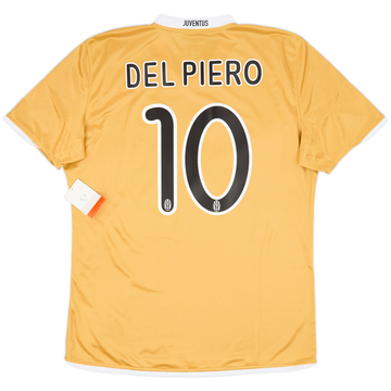 2008-09 Juventus Player Issue Away Shirt Del Piero #10 (XL)