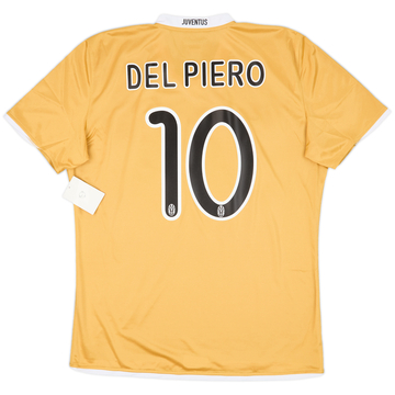 2008-09 Juventus Player Issue Away Shirt Del Piero #10 (XL)