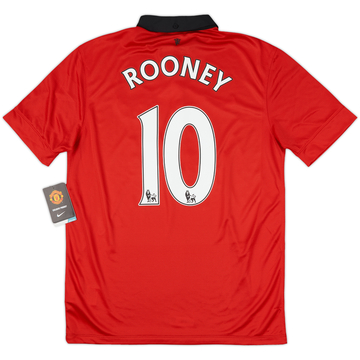 2013-14 Manchester United Home Shirt Rooney #10 (M)