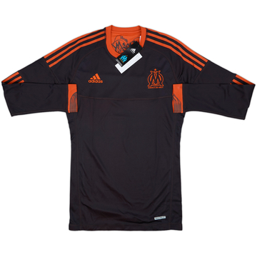 2012-13 Olympique Marseille Player Issue TechFit Third L/S Shirt (L)