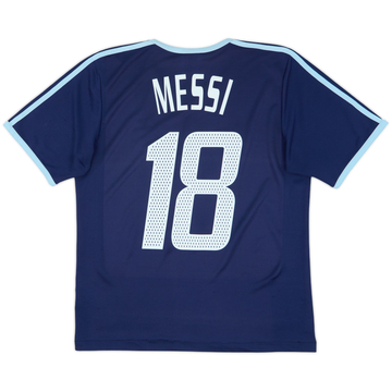 2004-05 Argentina Basic Away Shirt Messi #18 - 8/10 - (S)