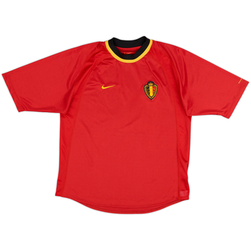 2000-02 Belgium Home Shirt - 8/10 - (XL.Boys)