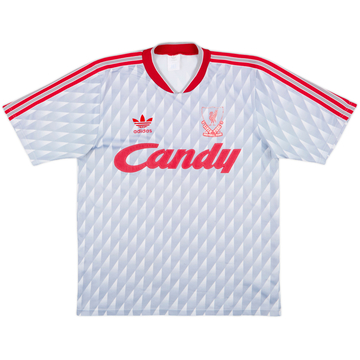 1989-91 Liverpool Away Shirt - 6/10 - (M)