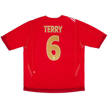 2006-08 England Away Shirt Terry #6 - 8/10 - (XXL)
