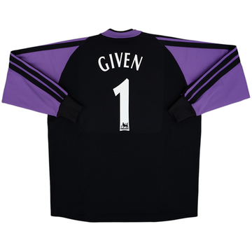 2001-02 Newcastle GK Shirt Given #1 - 8/10 - (XXL)