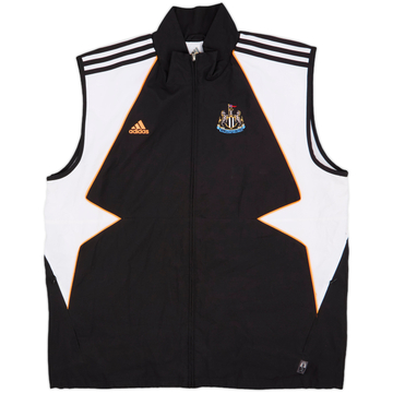2007-08 Newcastle adidas Track Vest - 6/10 - (XL)