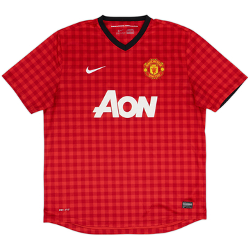 2012-13 Manchester United Home Shirt - 5/10 - (XL)