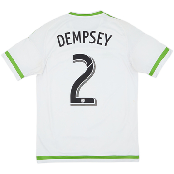 Camiseta de visitante del Seattle Sounders 2015 Dempsey #2 - 6/10 - (S)