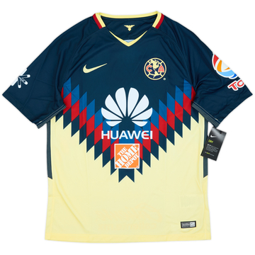 2017-18 Club America Home Shirt (M)