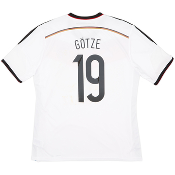 2014-15 Germany Home Shirt Gotze #19 (XL)