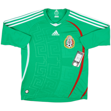 2008-09 Mexico Home Shirt (L.Boys)