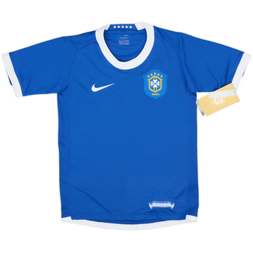 2006-07 Brazil Away Shirt (S.Boys)