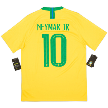 2018-19 Brazil Home Shirt Neymar Jr #10 (M)