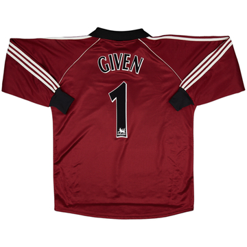 1999-00 Newcastle GK Shirt Given #1 (XL)