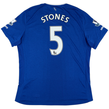 2015-16 Everton Home Shirt Stones #5 (XL)