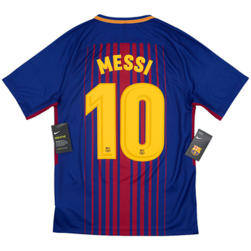 2017-18 Barcelona Home Shirt Messi #10 (S)