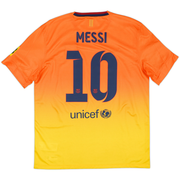 2012-13 Barcelona Away Shirt Messi #10 (L)