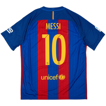 2016-17 Barcelona Home Shirt Messi #10 (L)