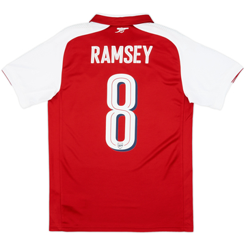 2017-18 Arsenal Home Shirt Ramsey #8 (S)