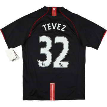 2007-08 Manchester United Away Shirt Tevez #32 (XL.Boys)