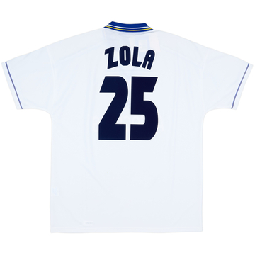 1998-00 Chelsea Away Shirt Zola #25 (XL)