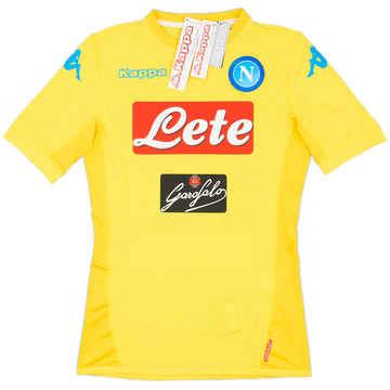 2017-18 Napoli Authentic Away Shirt (M)