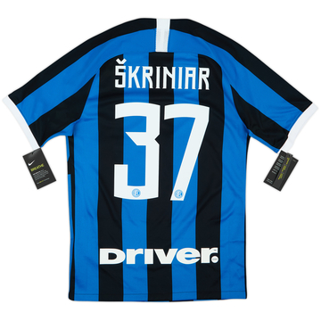 2019-20 Inter Milan Home Shirt Skriniar #37 (S)