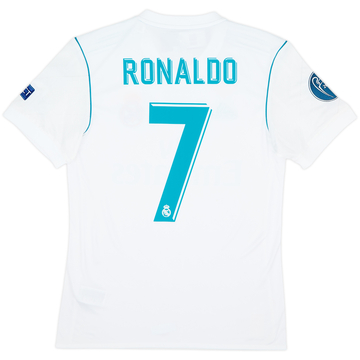 2017-18 Real Madrid Home Shirt (S)
