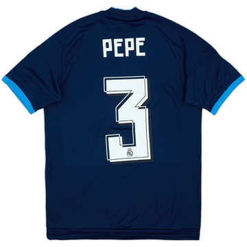 2015-16 Real Madrid Third Shirt Pepe #3 (XS)
