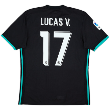 2017-18 Real Madrid Away Shirt Lucas V. #17 (M)