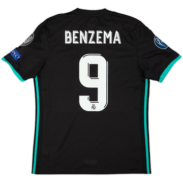 2017-18 Real Madrid Away Shirt Benzema #9 (M)