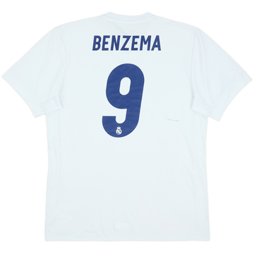 2016-17 Real Madrid Special Edition 'Parley' Home Shirt Benzema #9 (L)