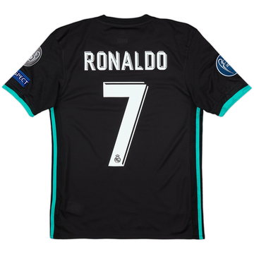 2017-18 Real Madrid Away Shirt Ronaldo #7 (XS)
