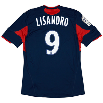 2010-11 Lyon Player Issue Third Shirt Lisandro #9 (L)