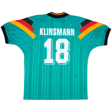1992-94 Germany Away Shirt Klinsmann #18 (XXL)
