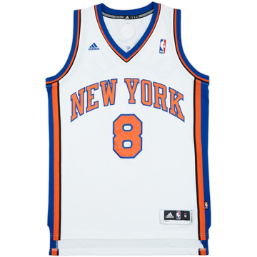 2008-10 New York Knicks Gallinari #8 adidas Swingman Home Jersey - 7/10 - (M)