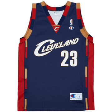 2005-10 Cleveland Cavaliers James #23 Champion Alternate Jersey - 9/10 - (S)