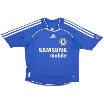 2006-08 Chelsea Home Shirt - 4/10 - (7-8 Years)